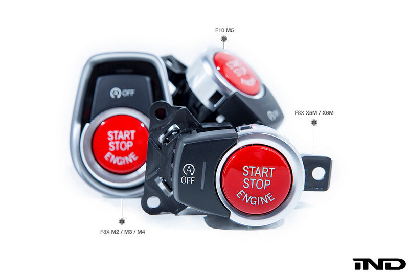 IND F85 X5M / F86 X6M Red Start / Stop Button | Park Auto Motorsports