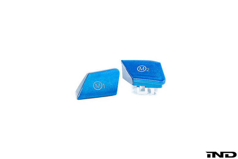 IND F87 M2 Competition Polar Blue M1 / M2 Button Set - 0