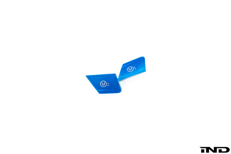 IND F10 M5 / F1X M6 Polar Blue M1 / M2 Button Set