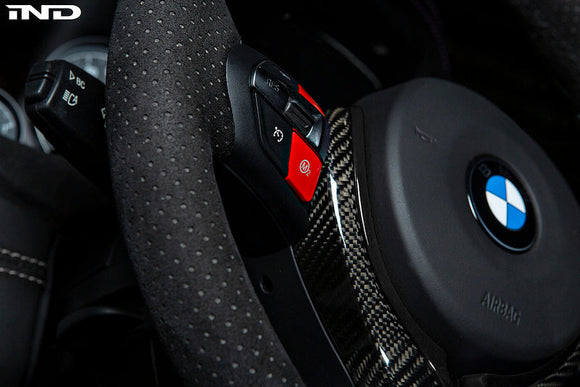IND F87 M2 Competition Red M1 / M2 Button Set