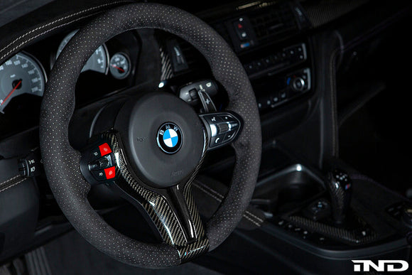 IND F87 M2 Competition Red M1 / M2 Button Set