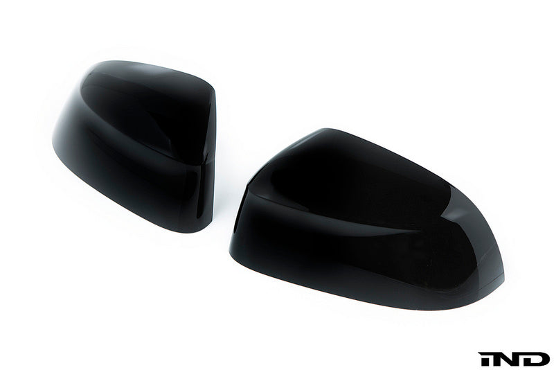 IND G01 X3 / G02 X4 Painted Mirror Cap Set - Gloss Black - 0