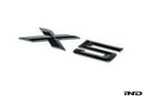 IND G05 X5 Painted Trunk Emblem-1