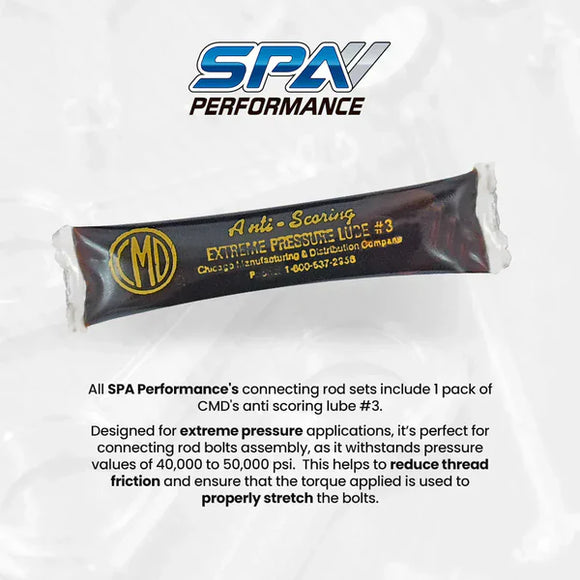 SPA Performance 144mm x 21mm High Performance Connecting Rod Set 7/16" bolt (1200hp) - VW/AUDI EA888 GEN 3 2.0L TSI | MVLBIL86JG
