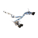 Invidia R400 Gemini Quad Tip Exhaust System | 2015-2021 Subaru WRX / STi-1