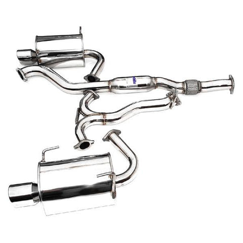 CAT-BACK EXHAUST, Q300 Subaru WRX 4-DR 08-14 - 0