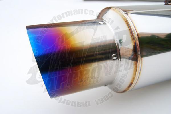 Invidia N1 Racing Cat-Back Titanium Tip Exhaust | 2008-2015 Mitsubishi Evo X