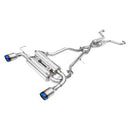 Invidia 09+ 370Z Gemini Single Layer Titanium Tip Cat-back Exhaust-1