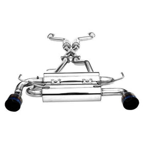 Invidia 09+ 370Z Gemini Single Layer Titanium Tip Cat-back Exhaust - 0