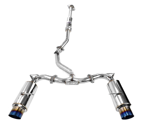Invidia 12 Scion FRS/BRZ 60mm N1 Ti-Tip Cat- Back Exhaust