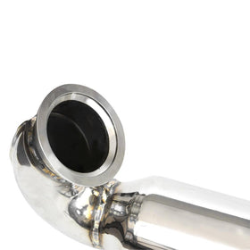 Invidia Down-Pipe with High-Flow Cat | 2015+ Volkswagen Golf GTI - 0