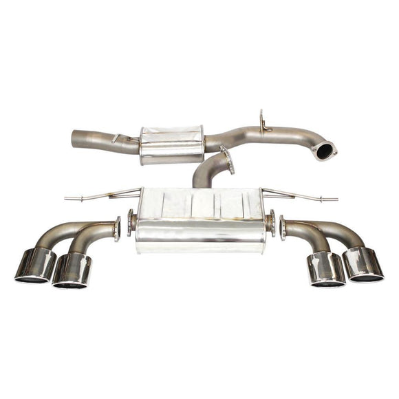 Invidia Q300 Stainless Steel Cat-Back Exhaust System | 2015 Volkswagen Golf R