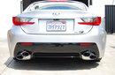 Invidia 14+ Lexus RCF Q300H w/ Rolled Stainless Steel Tips Cat-Back Exhaust-6