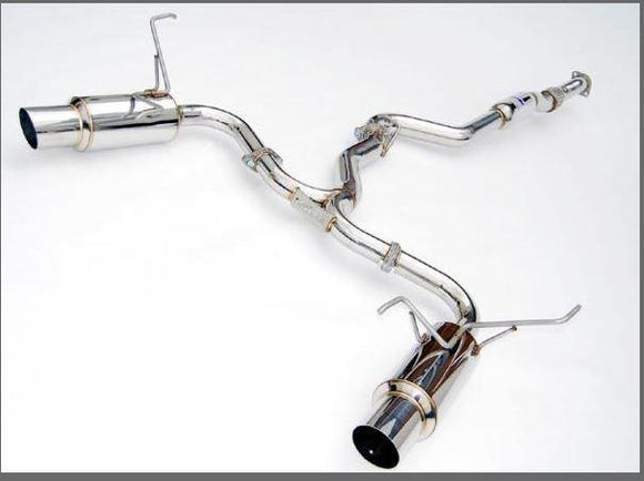 Invidia 15+ Subaru WRX/STI 4dr N1 Twin Outlet Single Layer Tip SS Cat-Back Exhaust