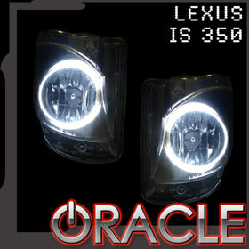 Oracle Lexus IS 350 06-08 LED Fog Halo Kit - White SEE WARRANTY