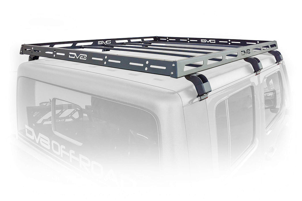 DV8 Offroad 07-18 Jeep Wrangler JK 4 DR / JL 2 DR & JT / 18+ Gladiator Roof Rack