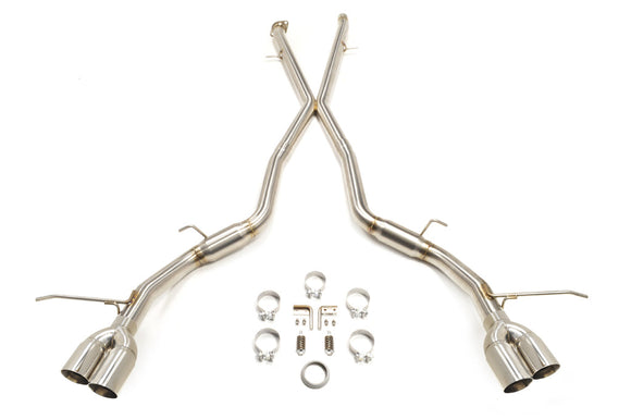 STM Stainless Cat-Back Exhaust for 2018+Jeep Trackhawk