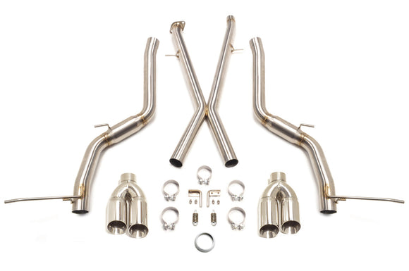 STM Stainless Cat-Back Exhaust for 2018+Jeep Trackhawk