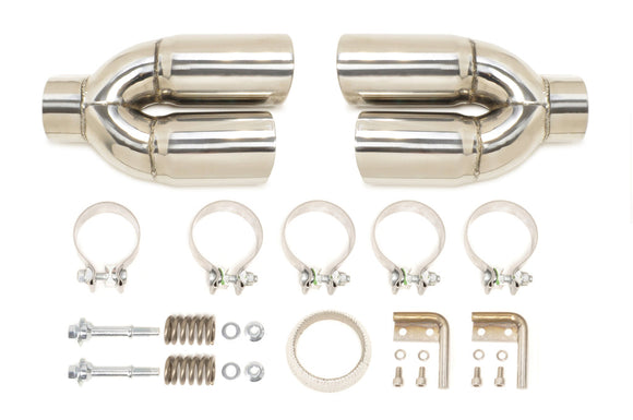 STM Stainless Cat-Back Exhaust for 2018+Jeep Trackhawk