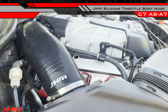 Throttle Body Inlet Hose, Silicone, High-Flow (JHM) for C7 A6-A7 3.0T