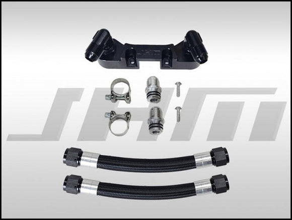 JHM Billet Crankcase Breather Vent Hose Kit (PCV) - Audi / B8 / RS4 / RS5 / 4.2L