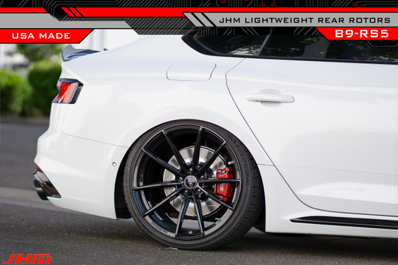 Rear Rotors(pair)- JHM 2-piece Lightweight for B9 RS5