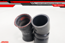 Turbo Outlet to Throttle Body Inlet hoses, PAIR (JHM Silicone), kit w clamps for C7 S6-S7-RS7 and D4 A8-S8 4.0T-2