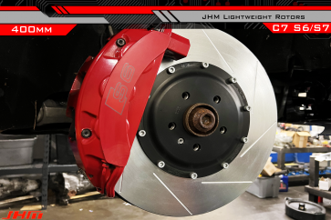 Front Rotors (pair) JHM 2-piece Lightweight for D4 A8-S8 and C7 S6-S7 400mm rotors - 0