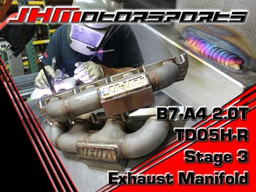 JHM TD05H-R Stage 3 Big Turbo (SS LOG MANIFOLD) MANIFOLD ONLY for B7-A4 2.0T