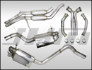 Exhaust - Full - 2.75" Performance Exhaust - Valved - Downpipes and Cat-Back (JHM) for B8-RS5 4.2L-1