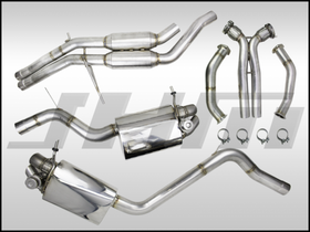Exhaust - Full - 2.75" Performance Exhaust - Valved - Downpipes and Cat-Back (JHM) for B8-RS5 4.2L