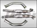 Exhaust - High-Flow Cat Downpipes (JHM) for the B8 S4-S5 Q5-SQ5 C7 A6-A7 3.0T-1
