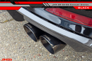 Exhaust - JHM - 2.5" Performance Cat-back - TITANIUM BLACK TIPS for B9 S5 3.0T (2-Door)-2