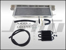 Auxiliary Heat Exchanger Kit (BLACK CORE) w PS Cooler - Bolt-On Performance Dual-Pass (JHM) for C6 A6 3.0T-1