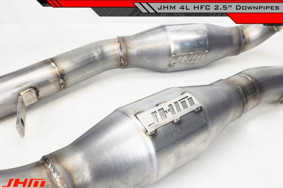 Exhaust - High-Flow Cat Downpipes - Non Resonated - (JHM) for Q7 3.0T