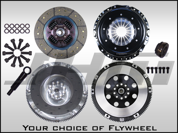 JHM R Series Lightweight Flywheel (Chrome-Moly Forged) and Clutch Combo for B7-RS4