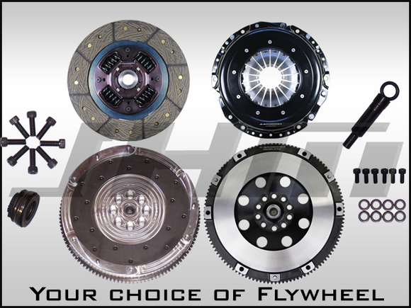 JHM R Series Lightweight Flywheel (Chrome-Moly Forged) and Clutch Combo for B6-B7 S4