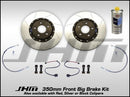 Front BBK (Big Brake Kit) JHM 350mm Cayenne (Brembo 6-piston 18z) C5-A6-S6 4.2L NO Calipers-1