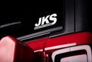 JKS Manufacturing 2.5x5 Diecut Decal - White-1