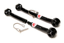 JKS Manufacturing Jeep Wrangler YJ Quick Disconnect Sway Bar Links 0-2in Lift - Front-1