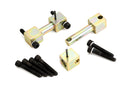 JKS Manufacturing Jeep Wrangler TJ/LJ Upper Shock Bar Pin Eliminator - Rear-1