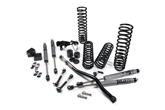 JKS 07-18 Jeep JK J-Venture 4Dr 2.5in System w/ Fox Adventure Series Shocks