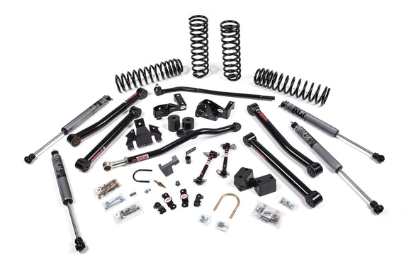 JKS 07-18 Jeep JK J-Konnect 2Dr 3.5in System w/ Fox Adventure Series Shocks