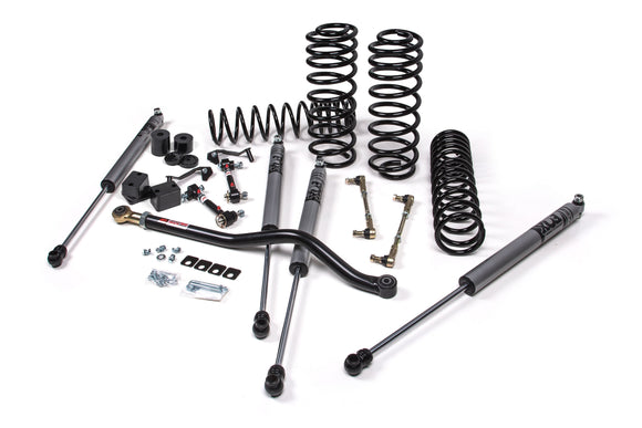 JKS 18-21 Jeep JL J-Venture 3.5in 4Dr w/Fox Adventure Series Shocks STD Rate Coils