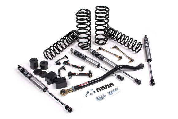 JKS 18-21 Jeep JL J-Venture 3in 2Dr w/Fox Adventure Series Shocks HD Rate Coils