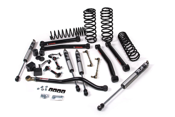 JKS Jeep JL J-Konnect 3.5in 4Dr w/Fox 2.0 Performance Series Shocks STD Rate Coils