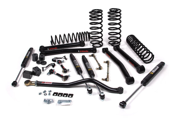JKS 18-21 Jeep JL J-Konnect 3in 2Dr w/Fox Adventure Series Shocks STD Rate Coils