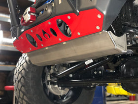 Artec Industries 07-18 Jeep Wrangler JK Front Bumper Rock Guard - Aluminum - 0