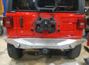 Artec Industries 18-25 Jeep Wrangler JL Sahara Jl Nighthawk Rear Bumper - Sensor Holes-3