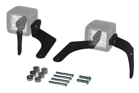 Artec Industries 18-25 Jeep Wrangler JL Jt Jl A-Pillar Single Led Cube Light Mount